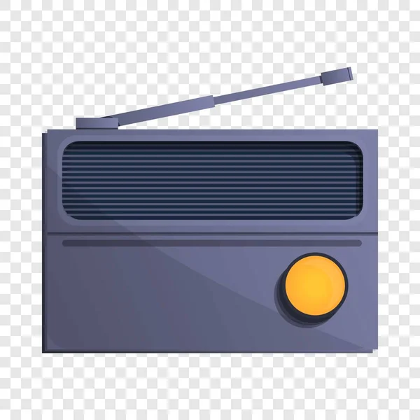 Klasszikus rádió ikon, rajzfilm stílusú — Stock Vector