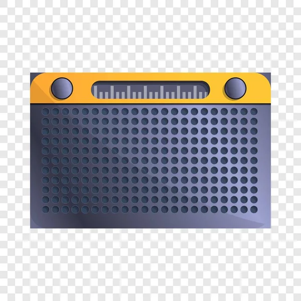 Fm radio icon, cartoon style — Stock Vector