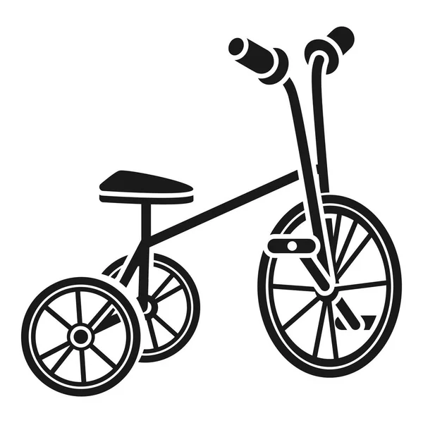 Icono de triciclo, estilo simple — Vector de stock