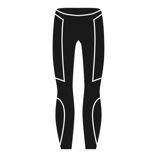 Thermal spodnie ikona, prosty styl — Wektor stockowy