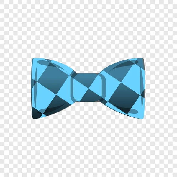 Blauwe bowtie pictogram, cartoon stijl — Stockvector