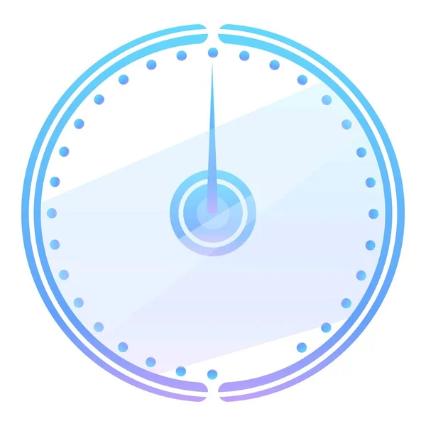 Abstract speedometer icon, cartoon style — Stock Vector