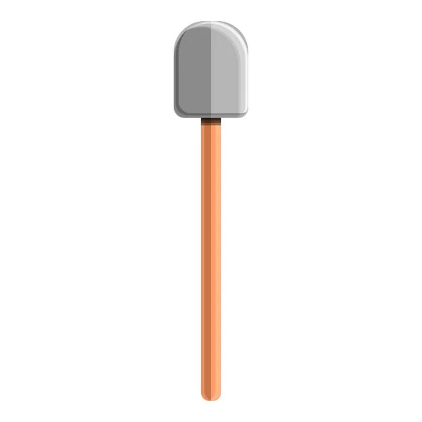 Garden shovel icon, cartoon style — Stock Vector