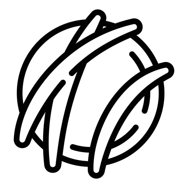 Pepparkaka kex ikon, dispositionsformat — Stock vektor