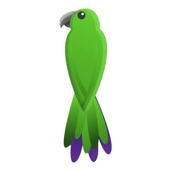 Amazon Parrot icon, cartoon style — стоковый вектор