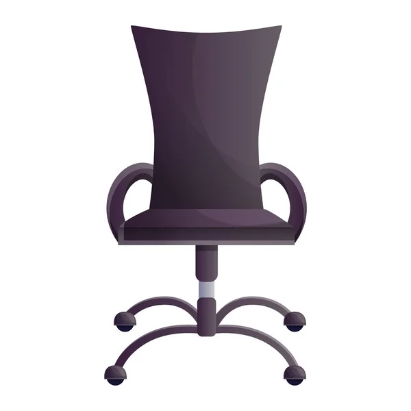 Irodai szék ikon, rajzfilm stílusú — Stock Vector