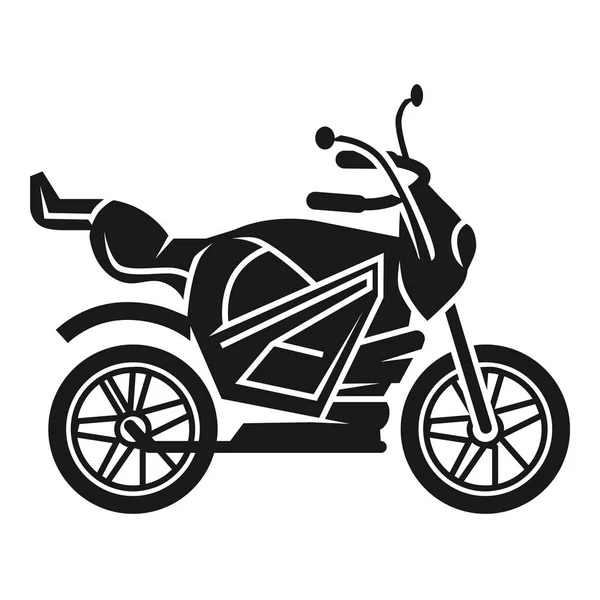 Icono de bicicleta deportiva, estilo simple — Vector de stock