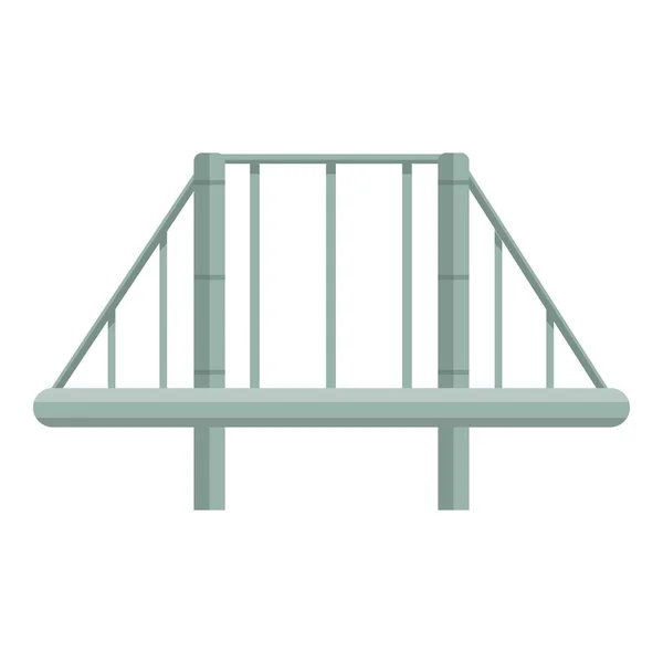 Ingenieur Brücke Ikone, Cartoon-Stil — Stockvektor