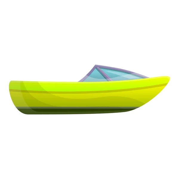 Speed boat icon, cartoon style — Stock Vector