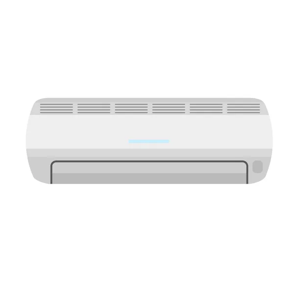 Airconditioner icoon, flat style — Stockvector