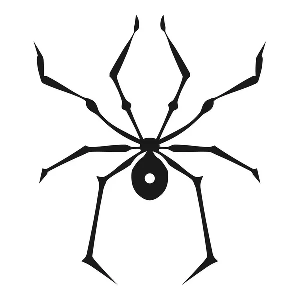 Home Spider Ikone, einfacher Stil — Stockvektor