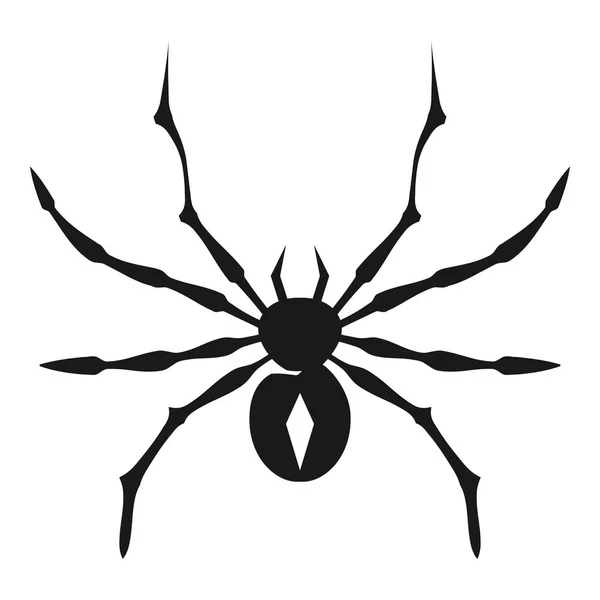 Длинноногий паук, простой стиль — стоковый вектор