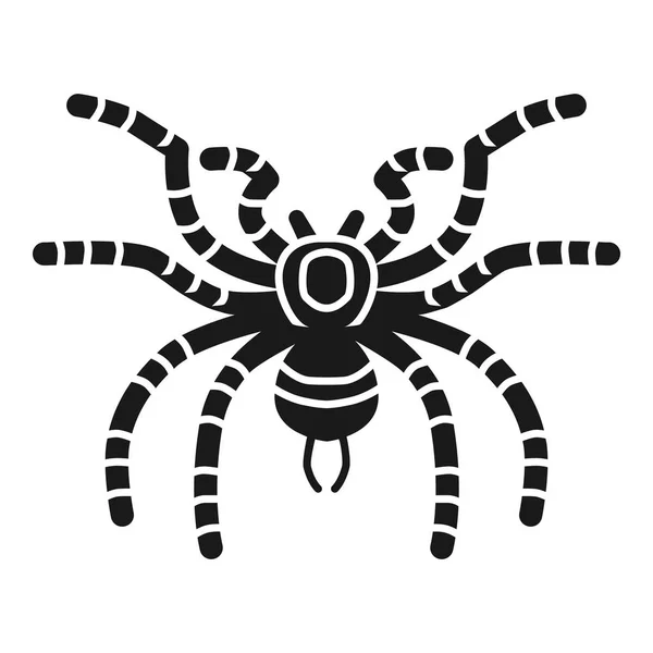 Tarántula icono de araña, estilo simple — Vector de stock