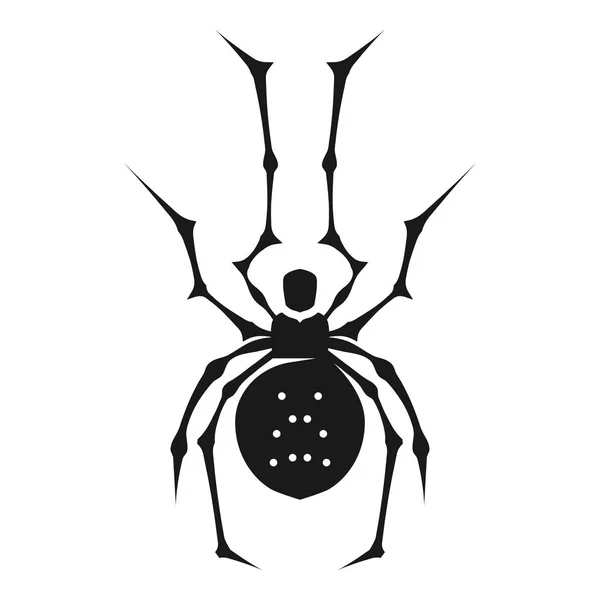 Icono de araña fobia, estilo simple — Vector de stock