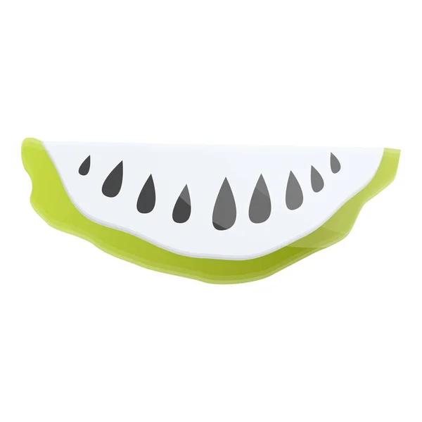 Ref-soursop icon, cartoon style — стоковый вектор