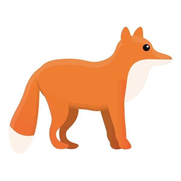 Ícone Fox, estilo dos desenhos animados — Vetor de Stock