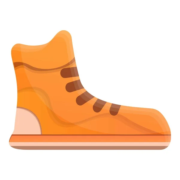 Kosárlabda cipő ikon, rajzfilm stílusú — Stock Vector