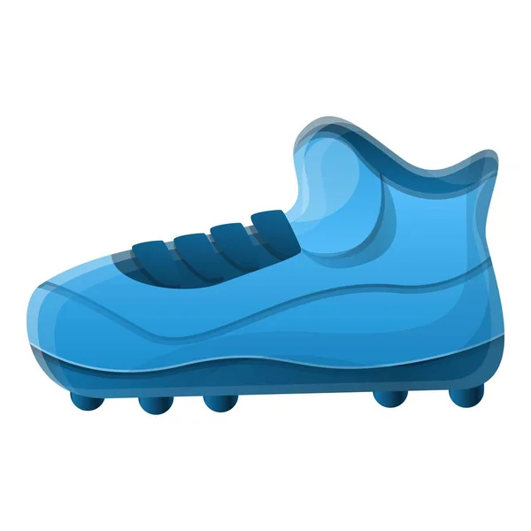 Zapato de fútbol americano icono de punta, estilo de dibujos animados — Vector de stock