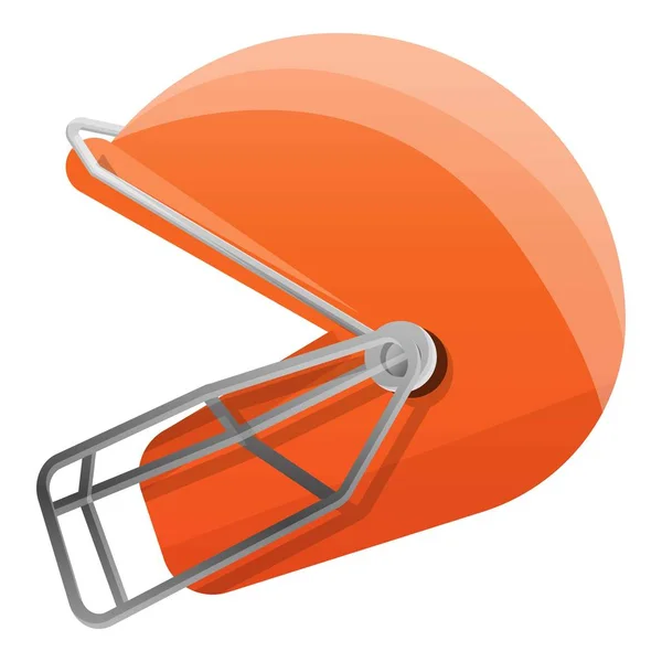 Moderne American Football Helm pictogram, cartoon stijl — Stockvector