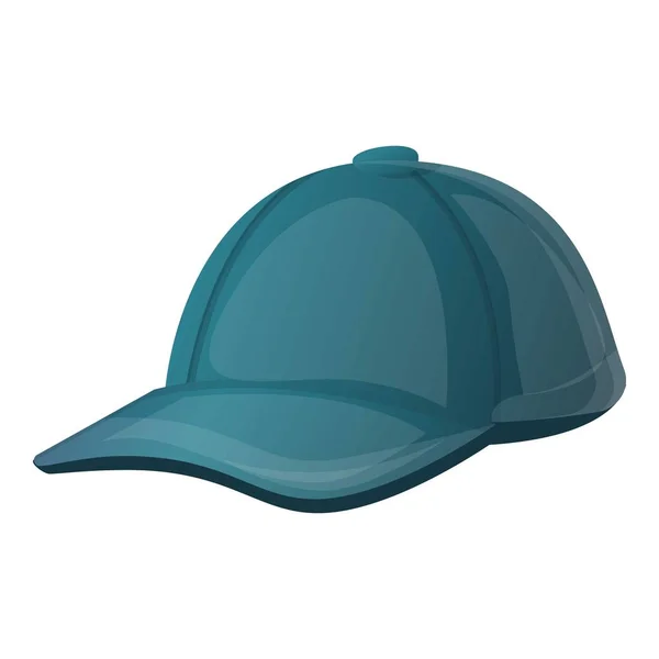 Icona berretto da baseball, stile cartone animato — Vettoriale Stock