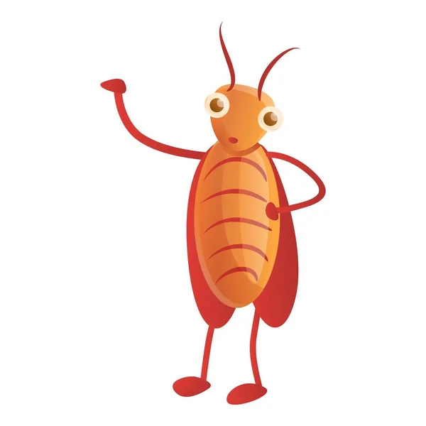 Персонаж таракана, стиль мультфильма — стоковый вектор