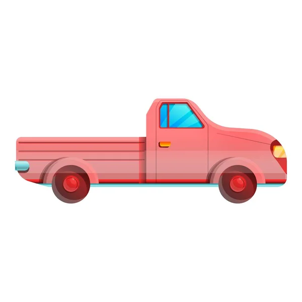 Icône de ramassage rouge, style dessin animé — Image vectorielle