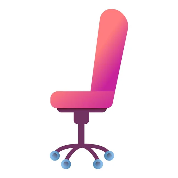 Εικονίδιο καρέκλας επιφάνειας εργασίας, στυλ κινουμένων σχεδίων — Διανυσματικό Αρχείο
