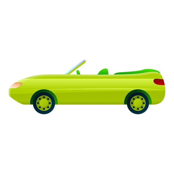 Icône cabriolet moderne, style dessin animé — Image vectorielle