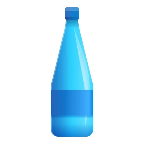 Ikone des reinen Mineralwassers im Cartoon-Stil — Stockvektor