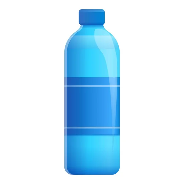 Eco aqua bottle icon, cartoon style — Stock Vector