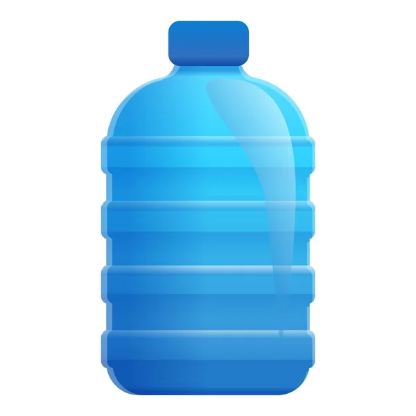 Ikone der natürlichen Aquaflasche, Cartoon-Stil — Stockvektor