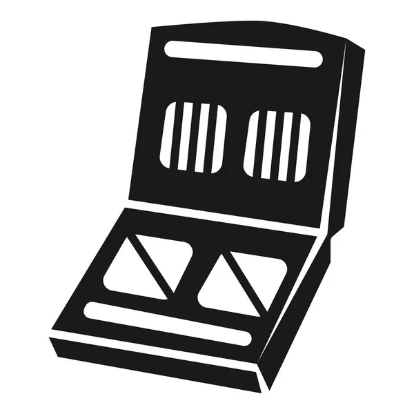 Toaster-Symbol, einfacher Stil — Stockvektor