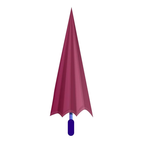 Icono de paraguas cerrado, estilo de dibujos animados — Archivo Imágenes Vectoriales