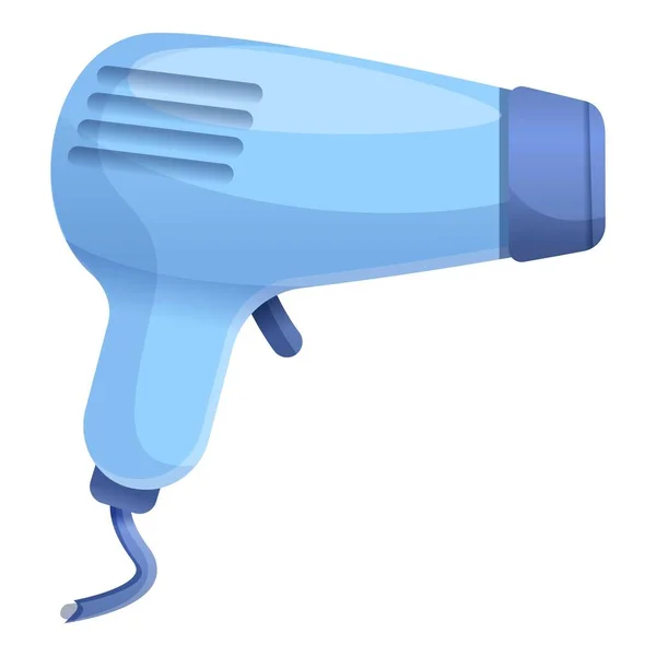 Broken hair dryer icon, cartoon style — Stock Vector