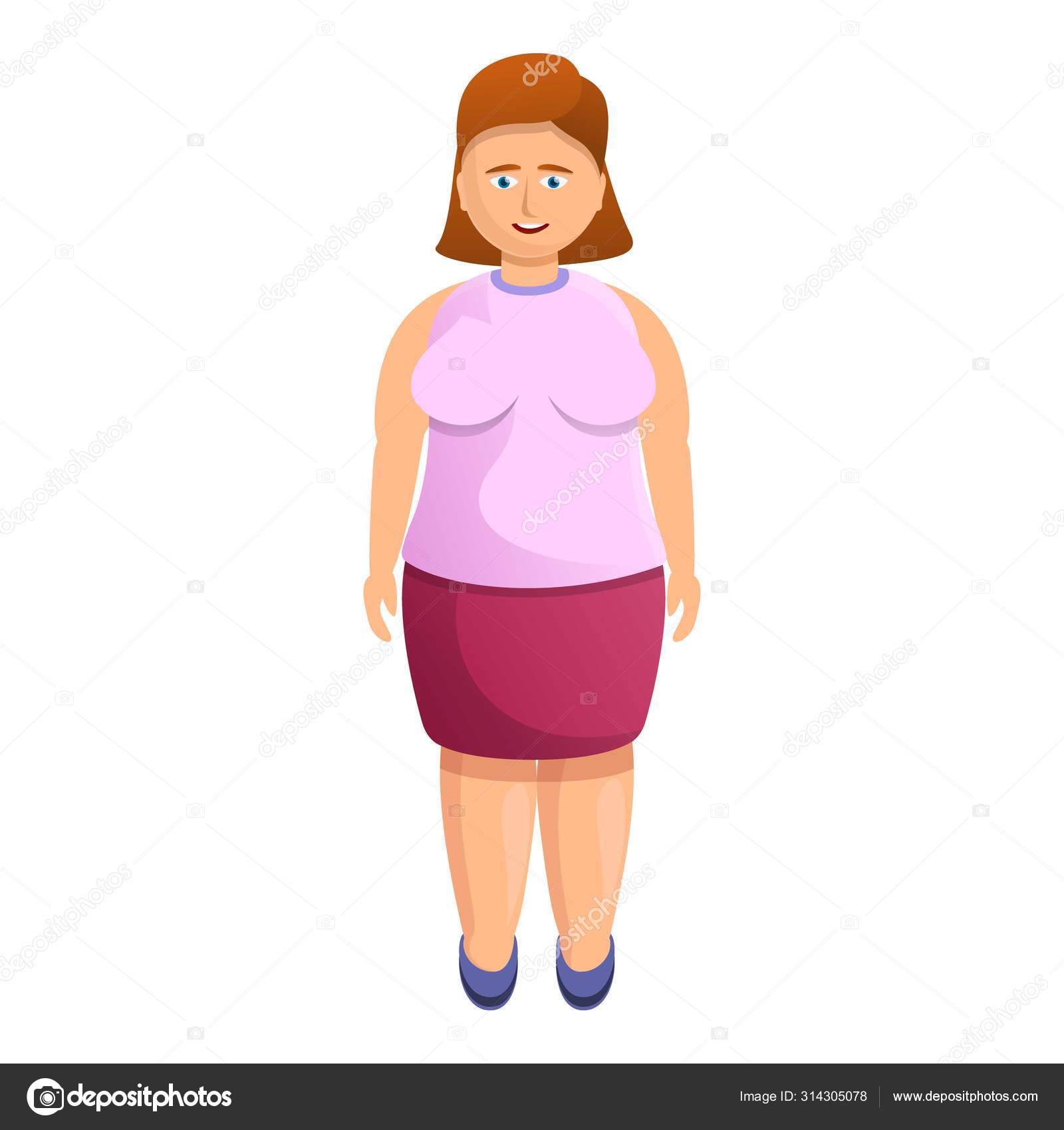 肥満型の人ストックベクター ロイヤリティフリー肥満型の人イラスト Depositphotos