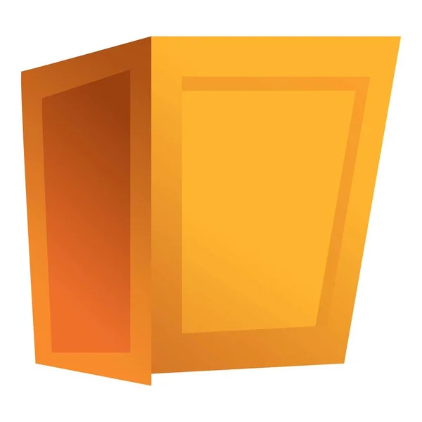 Frakt box ikon, tecknad stil — Stock vektor