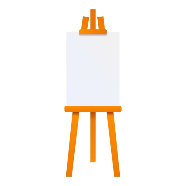 Easel icon, cartoon style — Stock Vector