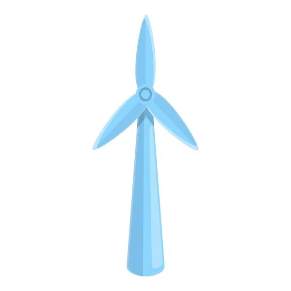Windturbine icoon, cartoon stijl — Stockvector