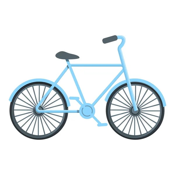 Icono de bicicleta clásico, estilo de dibujos animados — Vector de stock