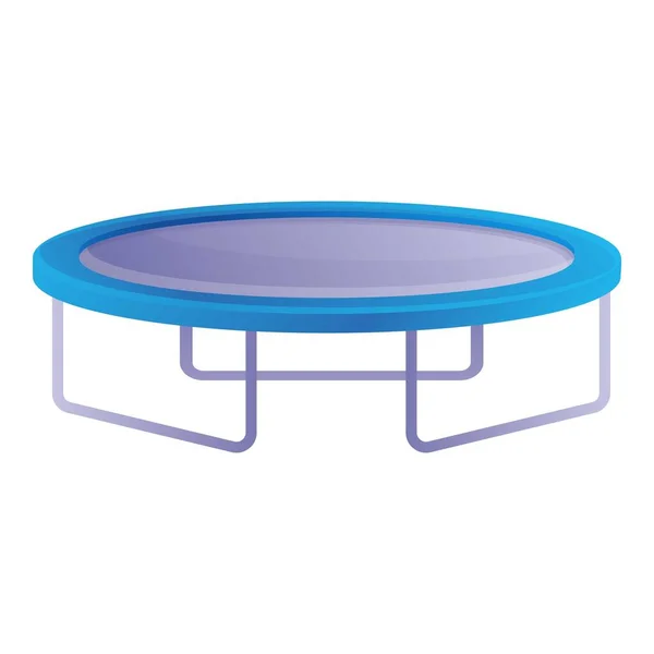 Icône de trampoline, style dessin animé — Image vectorielle
