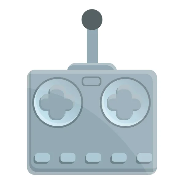 Drone icono de control remoto, estilo de dibujos animados — Vector de stock