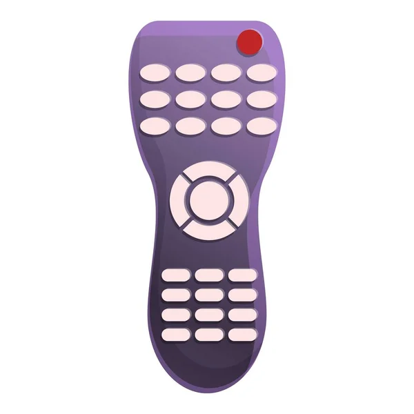 Tv remote control icon, cartoon style — Stock Vector