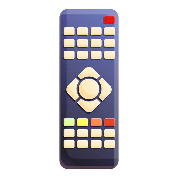Smart TV icono de control remoto, estilo de dibujos animados — Vector de stock