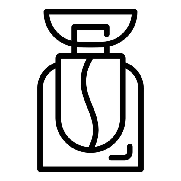 Icono de perfume de aroma, estilo de esquema — Vector de stock