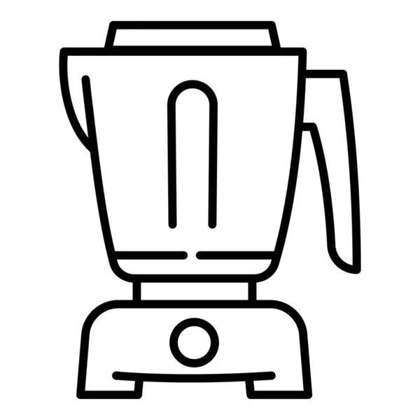 Food processor equipment icon, outline style — Stock Vector