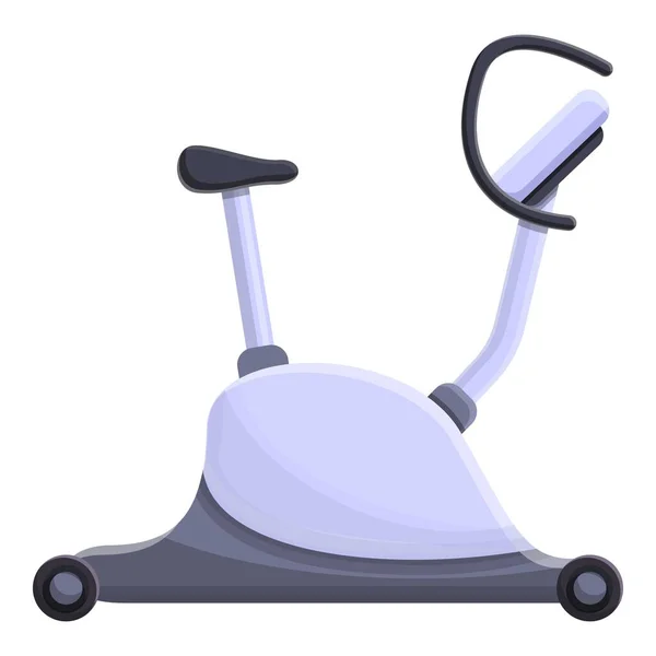 Modern egzersiz bisikleti ikonu, çizgi film tarzı — Stok Vektör