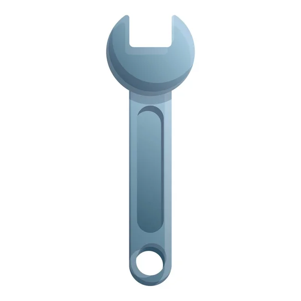 Metallurgie werknemer key icon, cartoon stijl — Stockvector