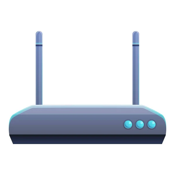 Icona del router remoto Wifi, stile cartone animato — Vettoriale Stock