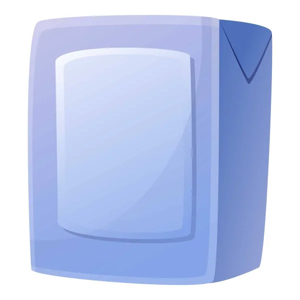 Tetrapack ikon, tecknad stil — Stock vektor