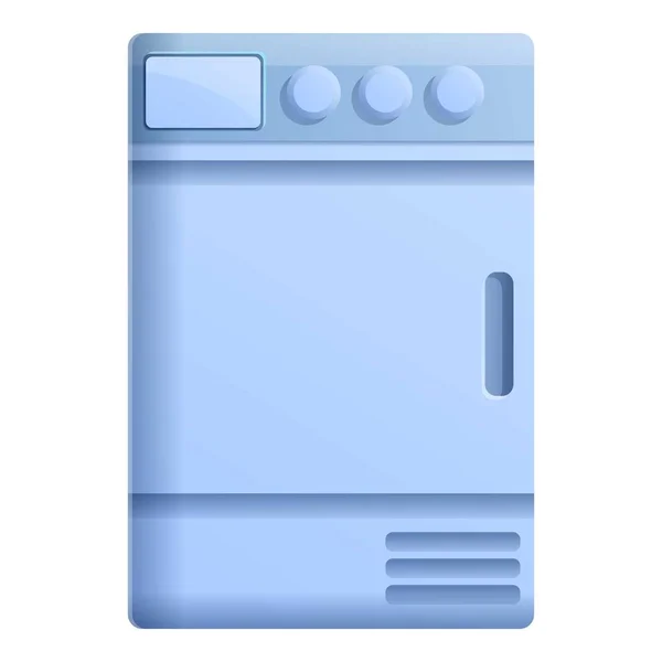 Icono de secadora de ropa, estilo de dibujos animados — Vector de stock